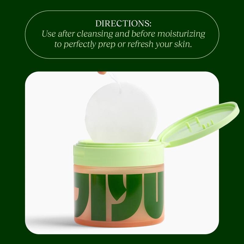 Jiyu Korean Skincare Toner Pads.