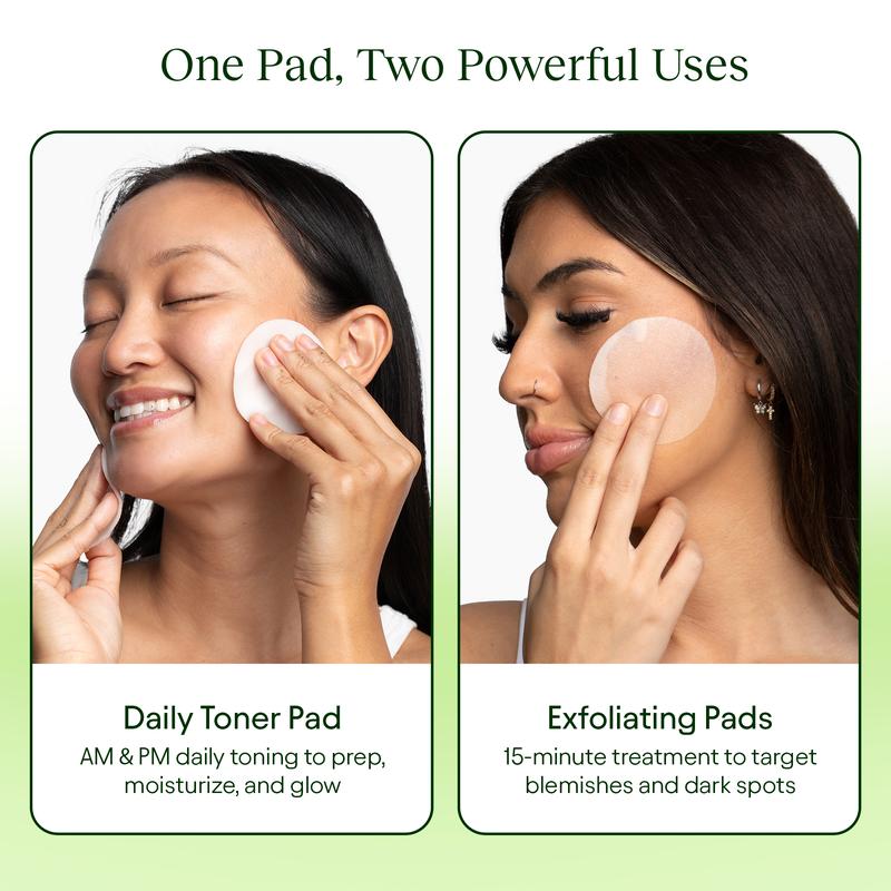 Jiyu Korean Skincare Toner Pads.