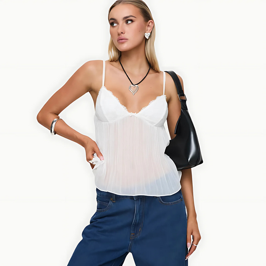 Luna Whisper Lace Cami