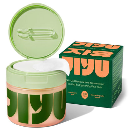 Jiyu Korean Skincare Toner Pads.